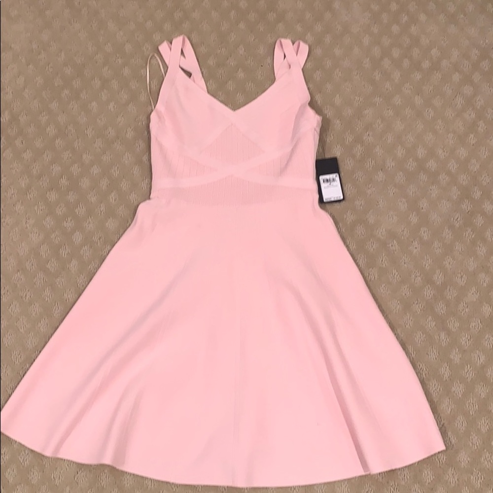 Guess pink dress